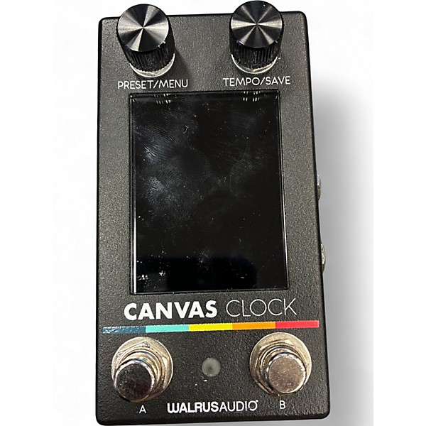 Used Walrus Audio Canvas Clock