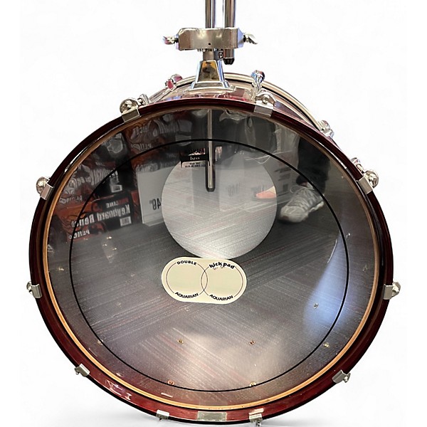 Used Yamaha 7 Piece Recording Custom Cherry Drum Kit