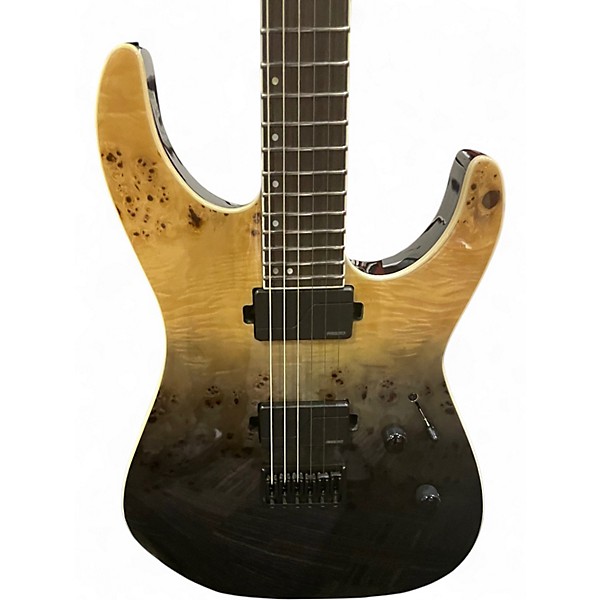 Used ESP LTD M1000HT Black Solid Body Electric Guitar