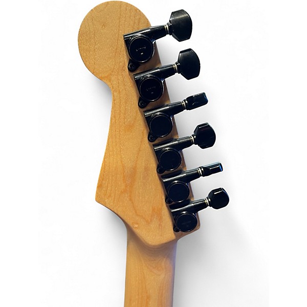 Used Fender Limited Edition HM Stratocaster Pink Solid Body Electric Guitar