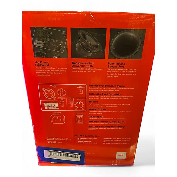 Used JBL 305 MKII Powered Monitor