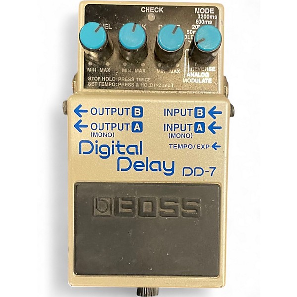 Used BOSS DD7 Digital Delay Effect Pedal