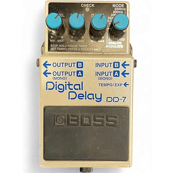 Used BOSS DD7 Digital Delay Effect Pedal