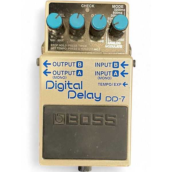 Used BOSS DD7 Digital Delay Effect Pedal