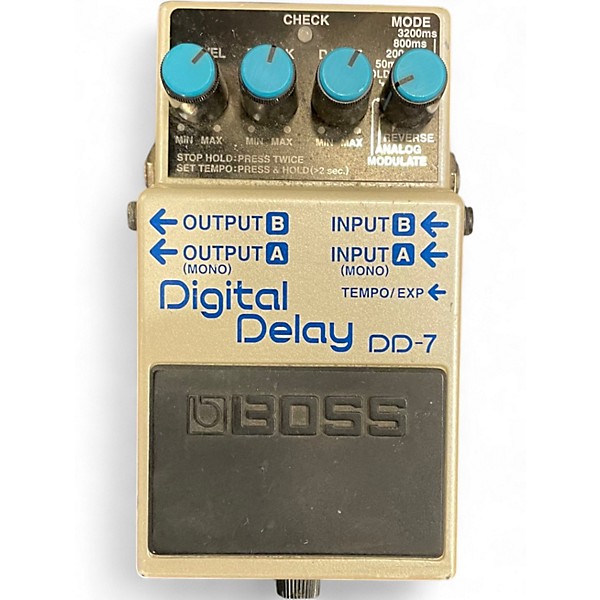 Used BOSS DD7 Digital Delay Effect Pedal