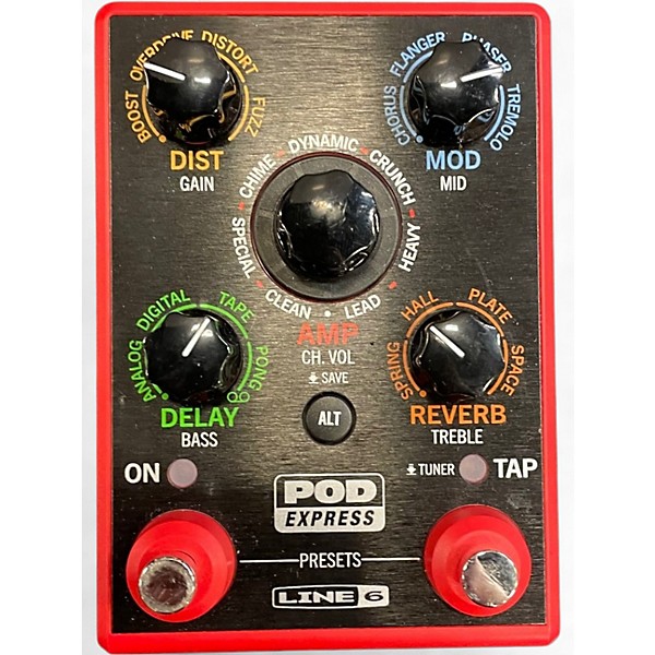 Used Line 6 POD EXPRESS GUITAR Effect Processor
