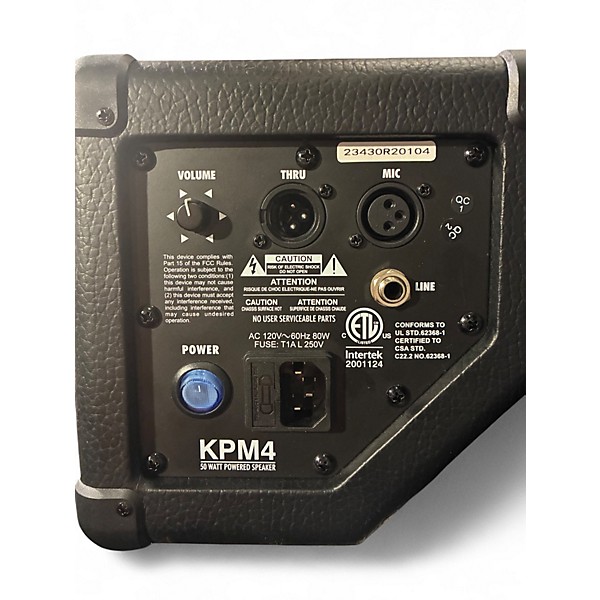 Used Kustom KPM4 Powered Speaker