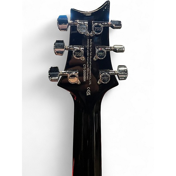 Used PRS SE Custom 24 QUILTED VIOLET Solid Body Electric Guitar