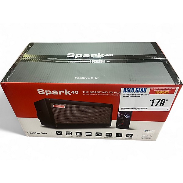 Used Positive Grid SPARK 40 Guitar Combo Amp