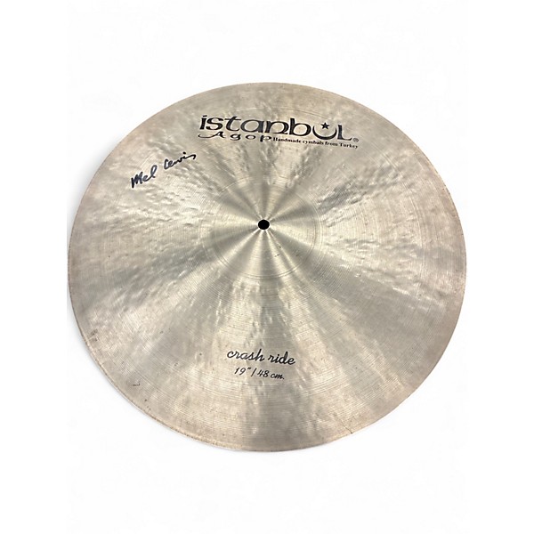 Used Istanbul Agop 19in Mel Lewis Signature Crash Ride Cymbal