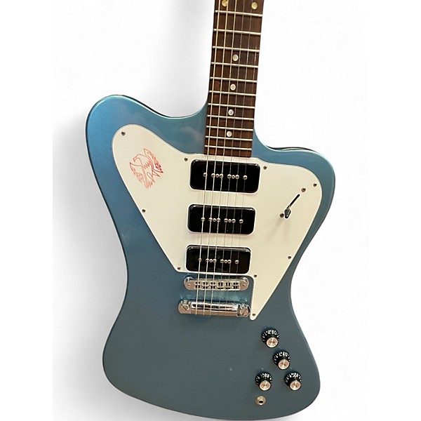 Used Gibson Firebird Studio Non Reverse Blue Solid Body Electric Guitar