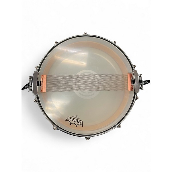 Used Pearl 3X14 Free Floating Snare Natural Drum