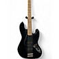 Used Squier Vintage Modified Jazz Bass Black Electric Bass Guitar thumbnail