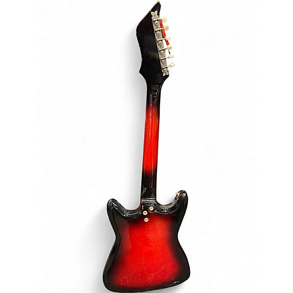 Vintage 1960s Kay VANGUARD II Sunburst Solid Body Electric Guitar