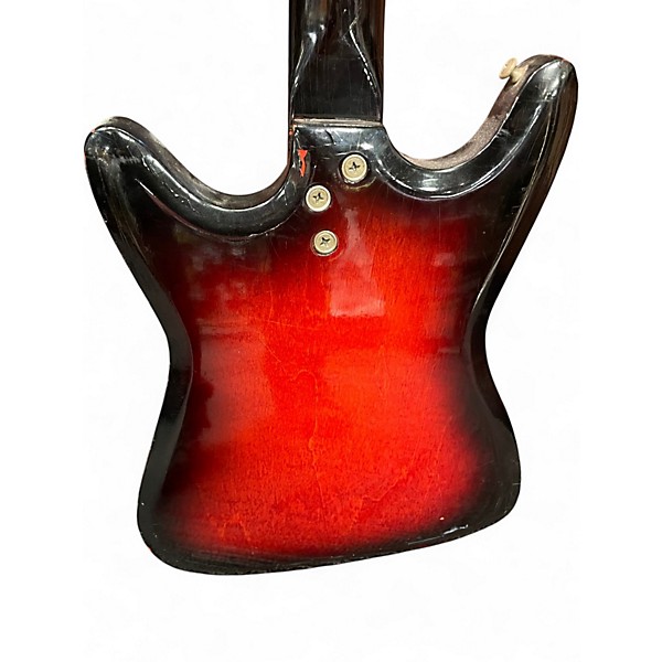 Vintage 1960s Kay VANGUARD II Sunburst Solid Body Electric Guitar
