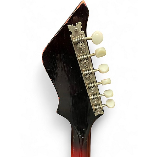 Vintage 1960s Kay VANGUARD II Sunburst Solid Body Electric Guitar