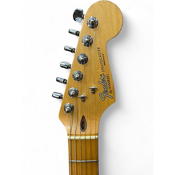 Used Fender American Standard Stratocaster CUSTOM ETCH Solid Body Electric Guitar