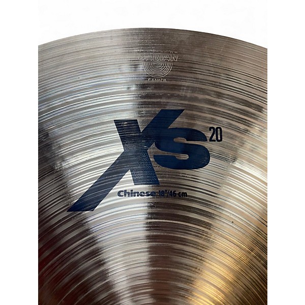 Used SABIAN 18in XS20 Chinese Cymbal