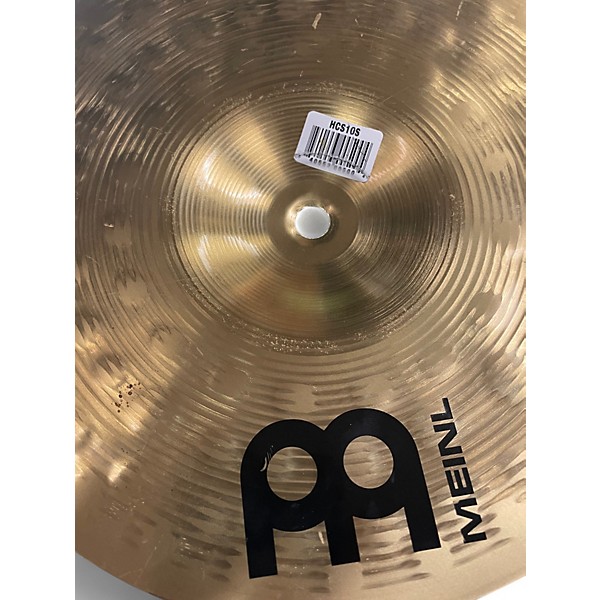 Used MEINL 10in HCS Splash Cymbal