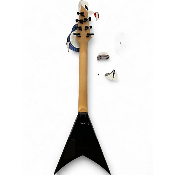 Used Jackson JS Series King V JS22-7 KV HT Black Solid Body Electric Guitar