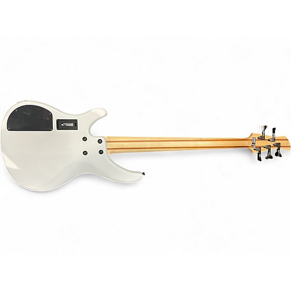 Used Yamaha TRBX505 5 String Bass WHITE Electric Bass Guitar