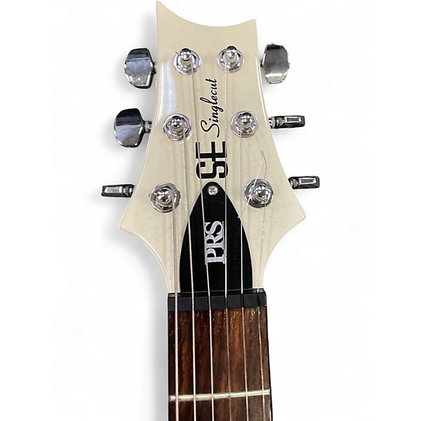 Used PRS SE SINGLECUT Alpine White Solid Body Electric Guitar