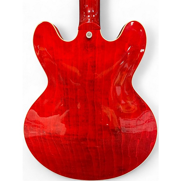 Used Gibson ES355 Cherry Hollow Body Electric Guitar