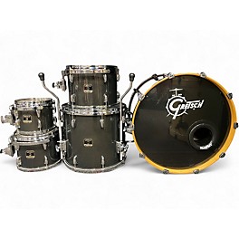 Used Gretsch Drums 5 Piece Renown Ebony Drum Kit