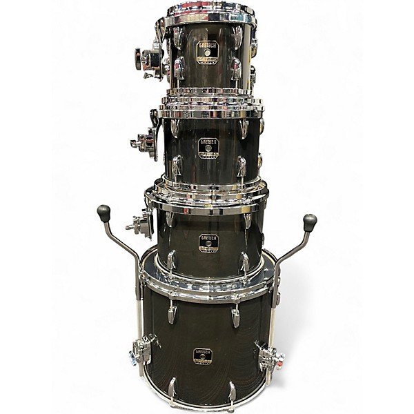 Used Gretsch Drums 5 Piece Renown Ebony Drum Kit