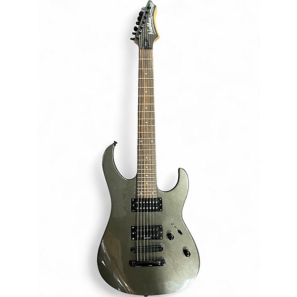 Used Washburn WG587 Gunmetal Gray Solid Body Electric Guitar