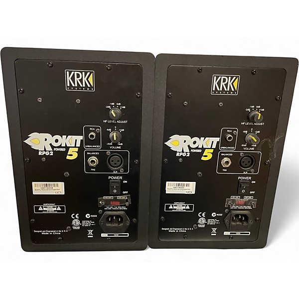 Used KRK RP5G2 Pair Powered Monitor