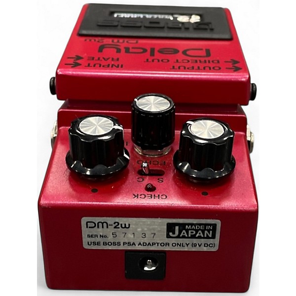 Used BOSS DM2W Delay Waza Craft Effect Pedal