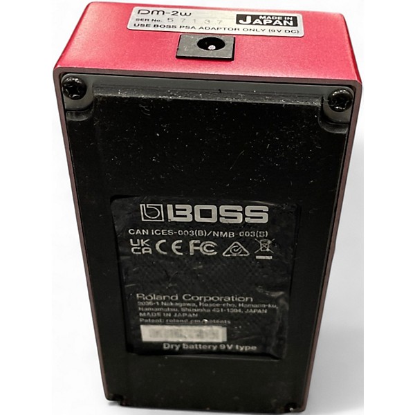 Used BOSS DM2W Delay Waza Craft Effect Pedal