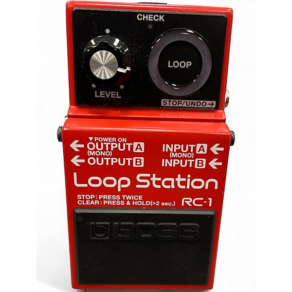 Used BOSS RC1 Loop Station Pedal