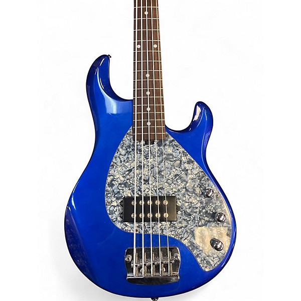 Used OLP Stingray 5 Royal Blue Electric Bass Guitar