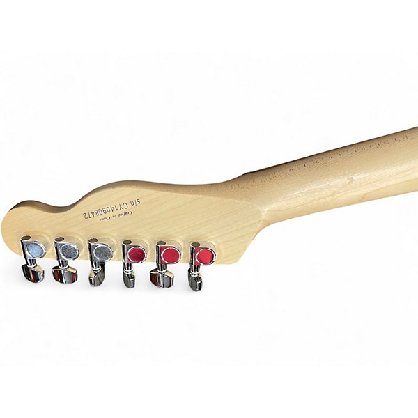 Used Squier Affinity Telecaster Left Handed Butterscotch Electric Guitar