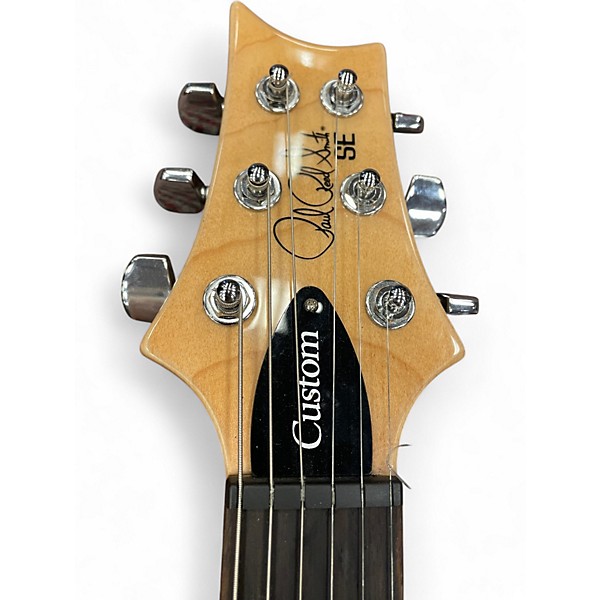 Used PRS SE Custom 22 Semi-Hollowbody Natural Hollow Body Electric Guitar