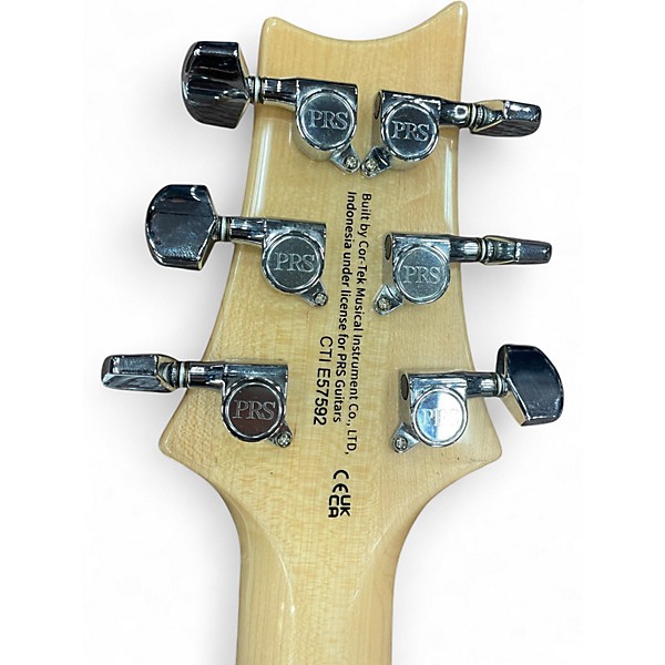 Used PRS SE Custom 22 Semi-Hollowbody Natural Hollow Body Electric Guitar