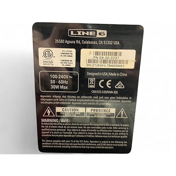 Used Line 6 Spider V 20 MkII 20w 1x8 Guitar Combo Amp