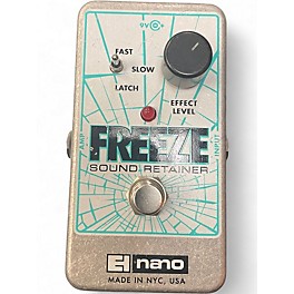 Used Electro-Harmonix Freeze Sound Retainer Compression Effect Pedal