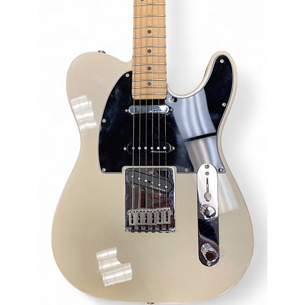 Used Fender deluxe nashville telecaster Antique White Solid Body Electric Guitar