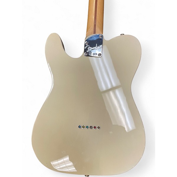 Used Fender deluxe nashville telecaster Antique White Solid Body Electric Guitar