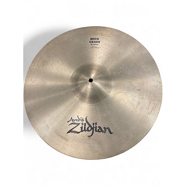 Used Zildjian 18in Rock Crash Cymbal