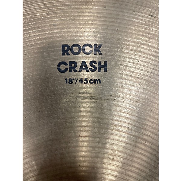 Used Zildjian 18in Rock Crash Cymbal