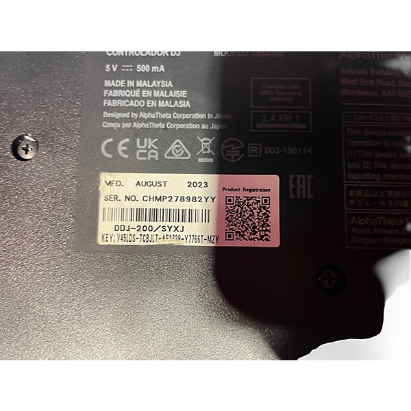 Used Pioneer DJ DDJ-200 DJ Controller