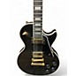 Used Epiphone Les Paul Custom Black Solid Body Electric Guitar