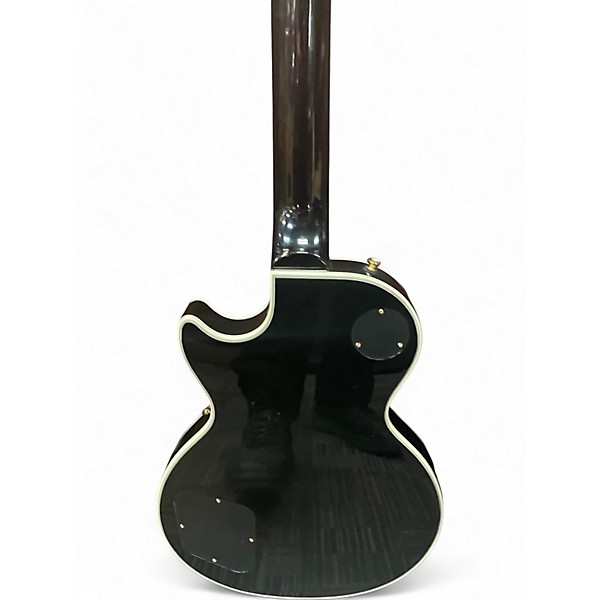 Used Epiphone Les Paul Custom Black Solid Body Electric Guitar