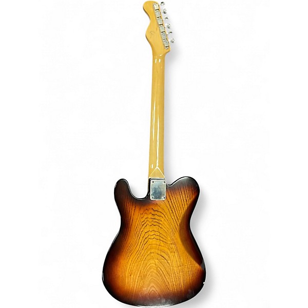 Used 2016 Echopark Clarence J El Sunburst Solid Body Electric Guitar