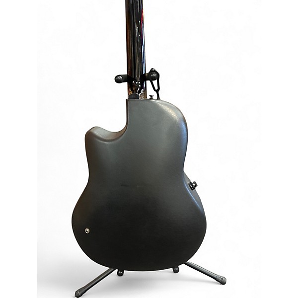 Used Ovation Ultra Series 1527 Snakeskin Acoustic Electric Guitar