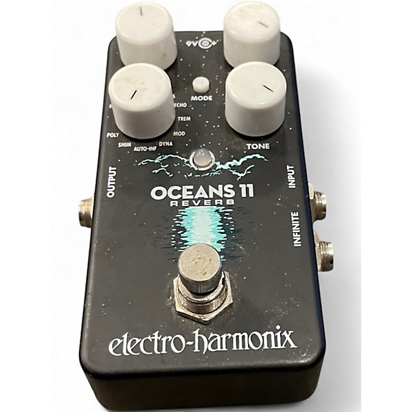 Used Electro-Harmonix Oceans 11 Reverb Effect Pedal